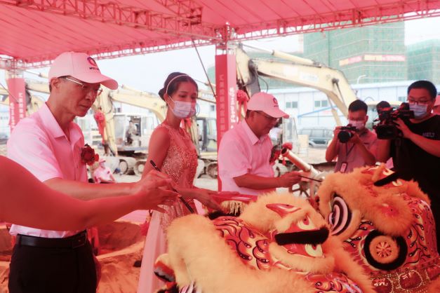 【集团动态】热烈祝贺汇美控股湾区总部项目奠基仪式圆满举行(图7)